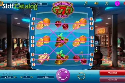 Скрин4. Booming Seven слот