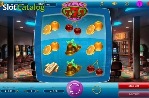Скрин3. Booming Seven слот