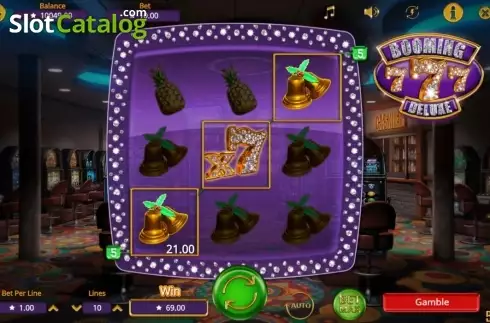 Скрин5. Booming Seven Deluxe слот
