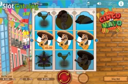 Скрин5. Cinco de Mayo (Booming Games) слот