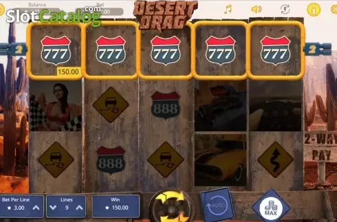 Скрин6. Desert Drag слот
