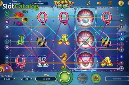 Скрин3. Dolphin's Luck 2 слот