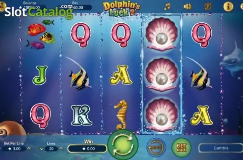 Скрин2. Dolphin's Luck 2 слот
