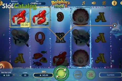 Скрин4. Dolphin's Luck 2 слот