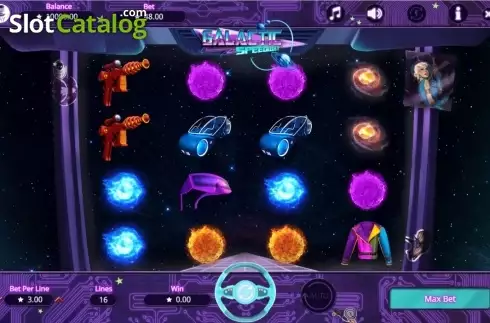 Скрин4. Galactic Speedway слот