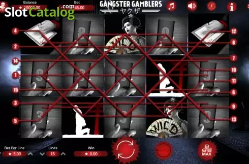 Скрин3. Gangster Gamblers слот