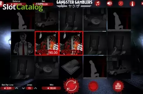 Скрин5. Gangster Gamblers слот