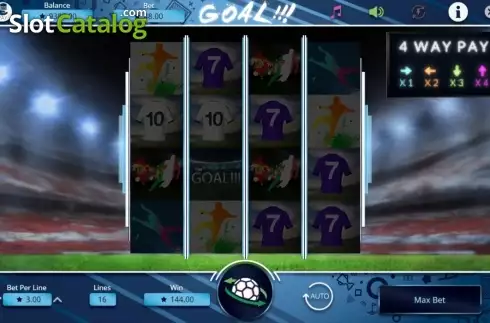 Скрин6. Goal!!! (Booming Games) слот