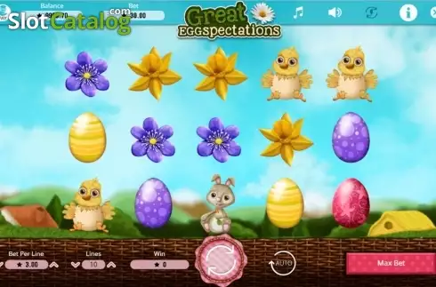 Скрин4. Great Eggspectations слот