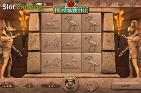 Скрин4. Hero Glyphics слот