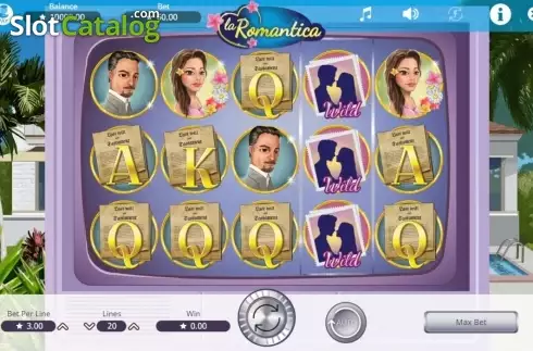 Скрин4. La Romantica слот
