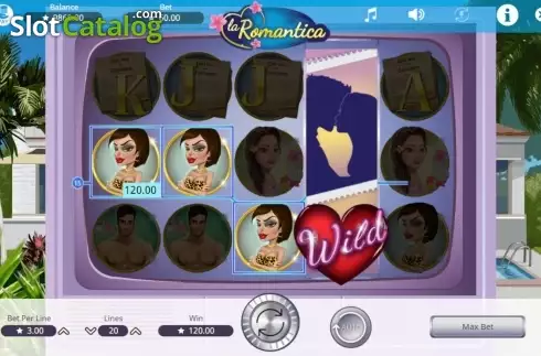 Скрин5. La Romantica слот