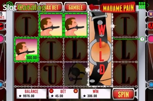 Скрин6. Madame Pain слот