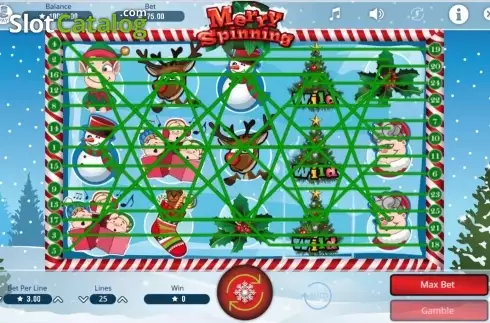 Скрин3. Merry Spinning слот