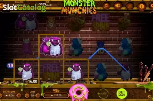 Скрин5. Monster Munchies слот