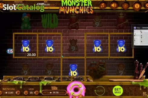 Скрин6. Monster Munchies слот