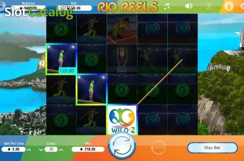 Скрин5. Rio Reels слот