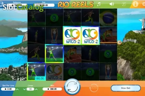 Скрин6. Rio Reels слот