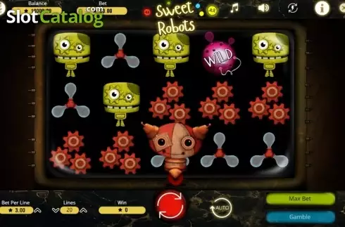 Скрин4. Sweet Robots слот