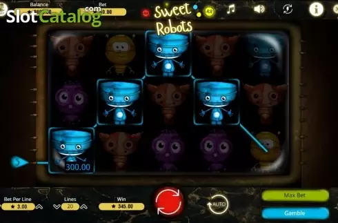 Скрин6. Sweet Robots слот