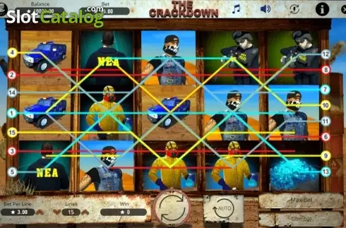Скрин3. The Crackdown слот
