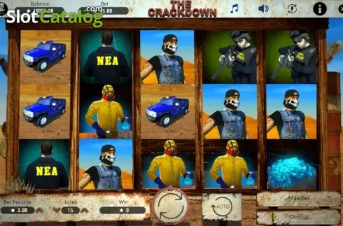 Скрин4. The Crackdown слот
