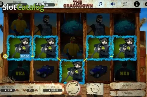 Скрин6. The Crackdown слот
