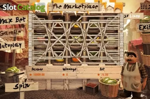 Скрин3. The Marketplace слот