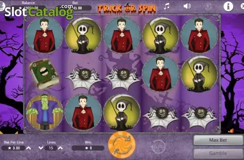 Скрин4. Trick or Spin слот
