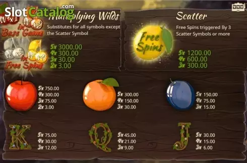 Скрин6. Wild Cherries слот