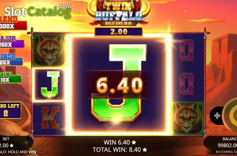 Скрин3. Twin Buffalo: Hold & Win слот