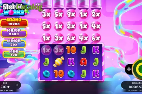Скрин2. Bubble Works слот
