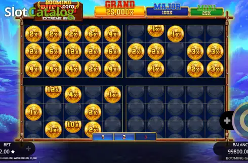 Скрин3. Booming Buffalo Hold and Win Extreme 25,000 слот