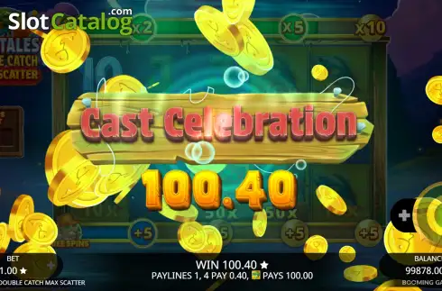 Скрин3. Fish Tales: Double Catch Max Scatter слот
