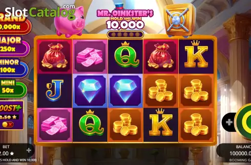 Скрин2. Mr. Oinkster's Hold and Win 10,000 слот