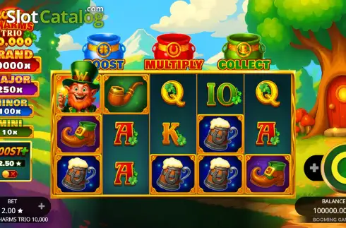 Скрин2. Lucky Charms Trio 10,000 слот
