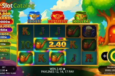 Скрин3. Lucky Charms Trio 10,000 слот