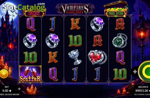 Скрин2. Vampires: Blood Moon слот