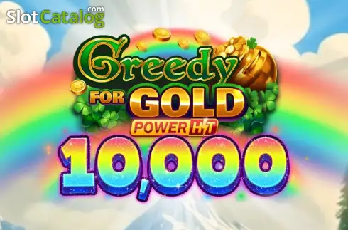 Greedy for Gold: Power Hit 10,000 логотип Greedy for Gold: Power Hit 10,000 логотип