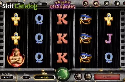 Скрин8. Valley of Pharaohs слот