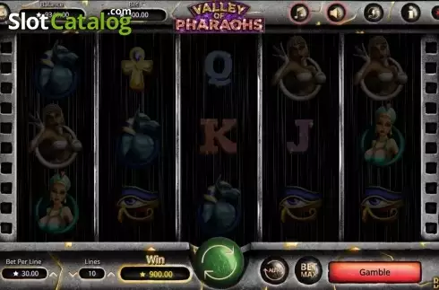 Скрин9. Valley of Pharaohs слот