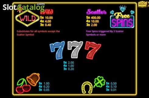 Скрин2. Vegas Wins слот