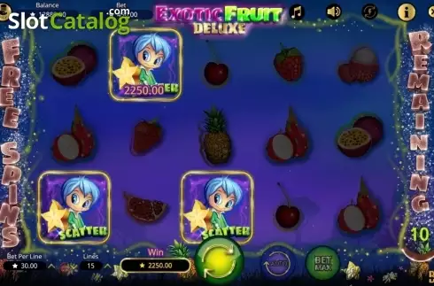 Скрин8. Exotic Fruit Deluxe слот