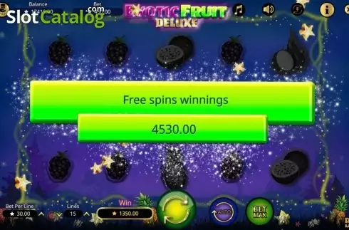 Скрин9. Exotic Fruit Deluxe слот