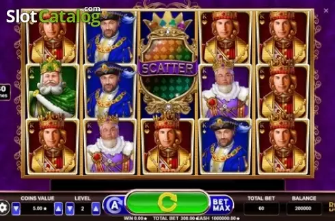 Скрин2. Golden Royals слот