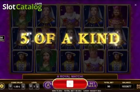 Скрин4. Golden Royals слот