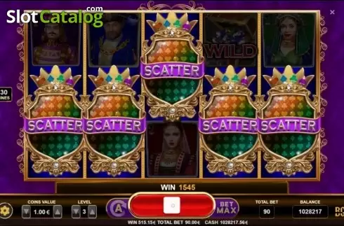 Скрин5. Golden Royals слот
