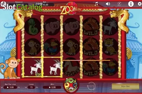 Скрин5. Zoodiac (Booming Games) слот