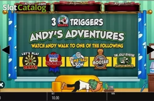 Скрин9. Andy Capp Jackpot King слот