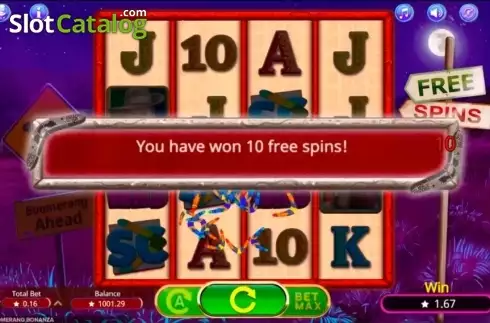 Скрин5. Boomerang Bonanza слот